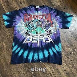 Vintage 1991 Liquid Blue Grateful Dead Giants Stadium Shirt Adult Size XL RARE