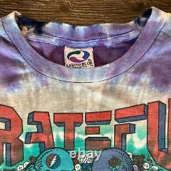 Vintage 1991 Liquid Blue Grateful Dead Giants Stadium Shirt Adult Size XL RARE