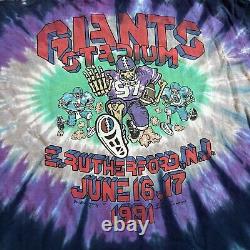 Vintage 1991 Liquid Blue Grateful Dead Giants Stadium Shirt Adult Size XL RARE