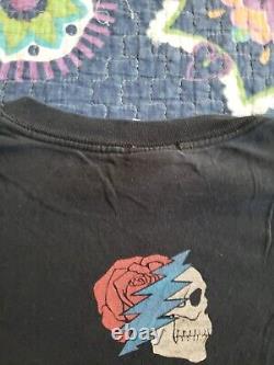 Vintage 1993 Grateful Dead'Truckin' XL Shirt Liquid Blue Super Rare! Jerry Era