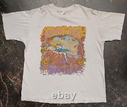 Vintage 1993 RARE Grateful Dead Boston Garden XL Tour Shirt Colonial Horse Folk