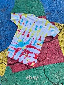 Vintage 1994 Grateful Dead RARE One Bus Tokin Tie Dye Graphic Lot T Shirt USA M