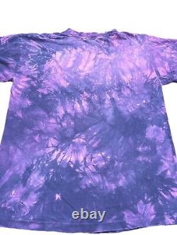 Vintage 1994 Grateful Dead Size L Single Stitch T-Shirt Batik Tie-Dye Rare