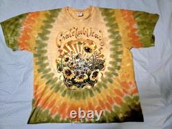 Vintage 1994 Grateful Dead Summer Tour Tie Dye Shirt Mens 2XL 90s Sunflower Rare