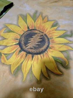 Vintage 1994 Grateful Dead Summer Tour Tie Dye Shirt Mens 2XL 90s Sunflower Rare