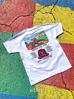 Vintage 1994 Grateful Dead Summer Tour With Traffic Rare NWOT Graphic Shirt XL