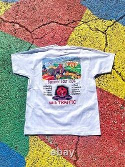 Vintage 1994 Grateful Dead Summer Tour With Traffic Rare NWOT Graphic Shirt XL