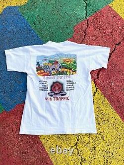 Vintage 1994 Grateful Dead Summer Tour with Traffic RARE Graphic Shirt USA XL