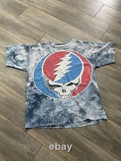 Vintage 1994 The Mountain Grateful Dead Shirt Size XL Single Stitch Tie Dye RARE