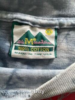 Vintage 1994 The Mountain Grateful Dead Shirt Size XL Single Stitch Tie Dye RARE