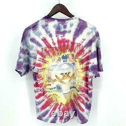 Vintage 2001 Gathering Of The Vibes Grateful Dead Tie Dye Tee Shirt XL RARE