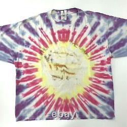 Vintage 2001 Gathering Of The Vibes Grateful Dead Tie Dye Tee Shirt XL RARE