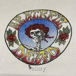 Vintage 70s Grateful Dead Bertha Tshirt Stanley Mouse Rare Big Size