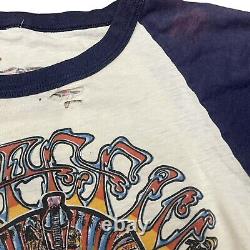 Vintage 70s Grateful Dead Raglan T-shirt Band Jerry Garcia King Tut Rare