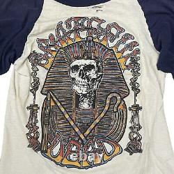 Vintage 70s Grateful Dead Raglan T-shirt Band Jerry Garcia King Tut Rare