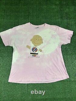 Vintage 80s Grateful Dead Charlie Brown Mister Charlie T Shirt Rare Sz XL, L Fit