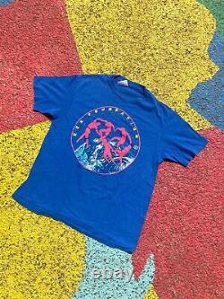 Vintage 80s Grateful Dead Rex Foundation Rare Graphic Shirt GDM USA Non Profit L