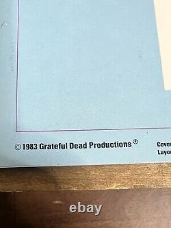 Vintage 80s Grateful Dead merchandise catalog Winterland Productions Rare