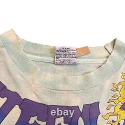 Vintage 90s 90s Grateful Dead T-Shirt Tie Dye XL Japan Import Rare