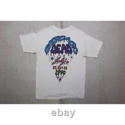Vintage 90s Grateful Dead Chicago Dead Ice Cream 1990 Size L Rare Liquid Blue