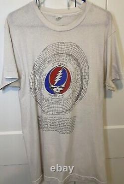 Vintage 90s Grateful Dead Motif Almanac Shirt Size L SUPER RARE