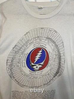 Vintage 90s Grateful Dead Motif Almanac Shirt Size L SUPER RARE