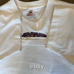 Vintage 90s Grateful Dead Shirt Spring Tour 1994 Dubois L Rare GDM March White