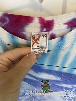 Vintage 90s Grateful Dead Skiing 1990 GDM Single Stitch Rare? Sz XL