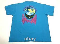Vintage 90s Grateful Dead Spring Tour 1993 T-Shirt Rain Forest GDM Inc XL Rare