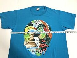 Vintage 90s Grateful Dead Spring Tour 1993 T-Shirt Rain Forest GDM Inc XL Rare
