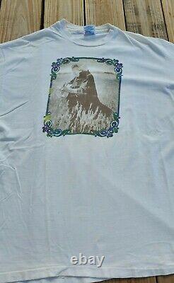 Vintage 90s Jerry Garcia Grateful Dead Band T Shirt Rare XL Summer Tour 94