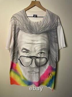 Vintage 90s Jerry Garcia Grateful Dead Rare 1992 Air Brush T-Shirt XL