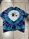 Vintage 90s Jerry Garcia Tribute Shirt Xxl Rare Tie Dye Blue Purp Grateful Dead