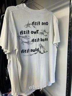 Vintage 90s Rare Grateful Dead dr. Seuss band tee T-shirt Size Mens XL
