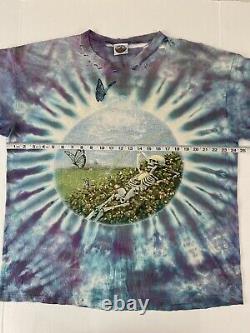 Vintage 90s Very Rare Grateful Dead Moon Space Tie Dye 1994 Tour XL T-Shirt USA