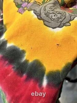 Vintage Deadstock Grateful Dead Dread Tie Dye Rasta Size M