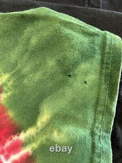 Vintage Deadstock Grateful Dead Dread Tie Dye Rasta Size M