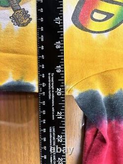 Vintage Deadstock Grateful Dead Dread Tie Dye Rasta Size M