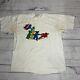 Vintage Gdp Grateful Dead Flower Bears T Shirt White Rock Rare Men's Xl