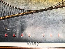Vintage Grateful DEAD SET Poster San Francisco Golden Gate 35x25 RARE UK Print