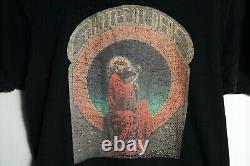 Vintage Grateful Dead 1970's Double Sided Black T-Shirt with Jethro Tull Rare