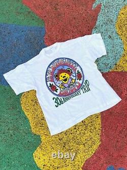 Vintage Grateful Dead 1995 30th Anniversary Trip Tours R Us Graphic Shirt Rare L