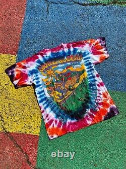 Vintage Grateful Dead 1995 Spring Tour Rare Tie Dye Lot Tee Graphic Shirt M/L