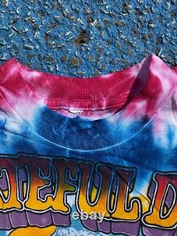 Vintage Grateful Dead 1995 Spring Tour Rare Tie Dye Lot Tee Graphic Shirt M/L