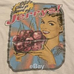 Vintage Grateful Dead 1996 Shirt Life is Like a Bowl of Jerrys Rare 90s Band Tee