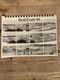 Vintage Grateful Dead Calendar 1989 Dead Trails 1989 Super Rare