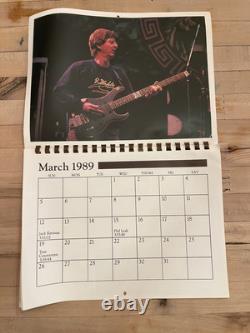 Vintage Grateful Dead Calendar 1989 Dead Trails 1989 Super Rare