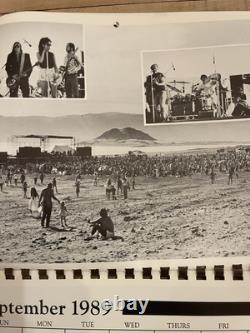 Vintage Grateful Dead Calendar 1989 Dead Trails 1989 Super Rare