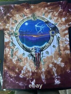 Vintage Grateful Dead & Co Liquid Blue Shirt Lg Very Rare! Never Worn Las Vegas