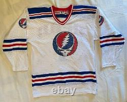 Vintage Grateful Dead Hockey Jersey 24 Minutes Size Large L RARE 1994